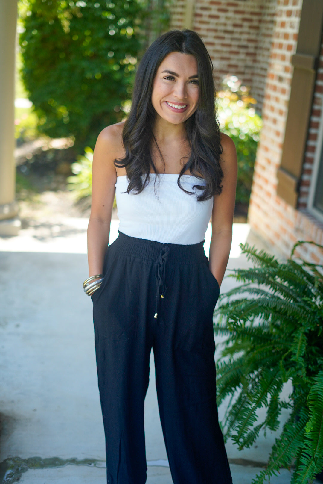 Black Linen Pants