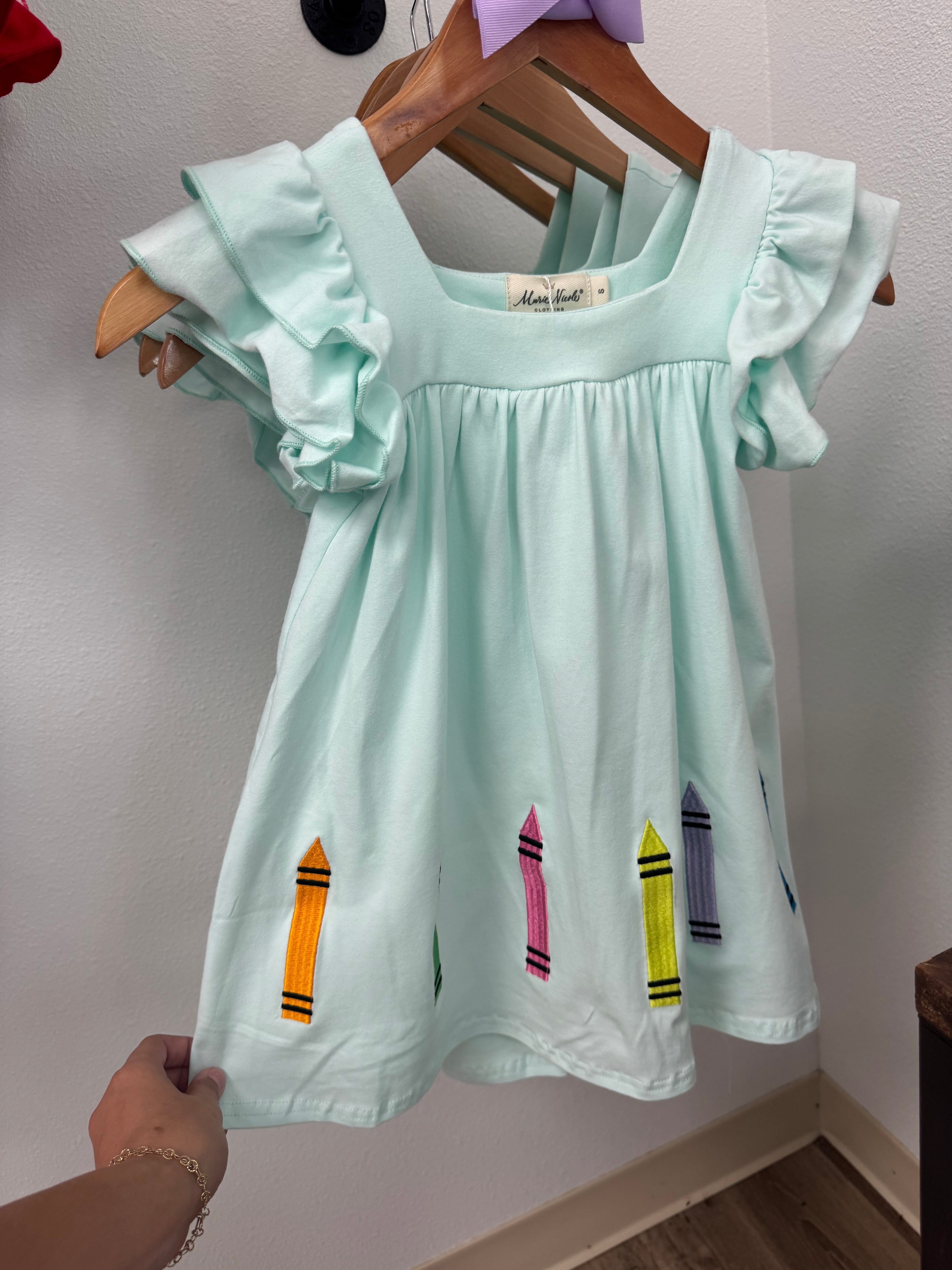 Light Blue Pencil Dress – Joy and Stream Boutique