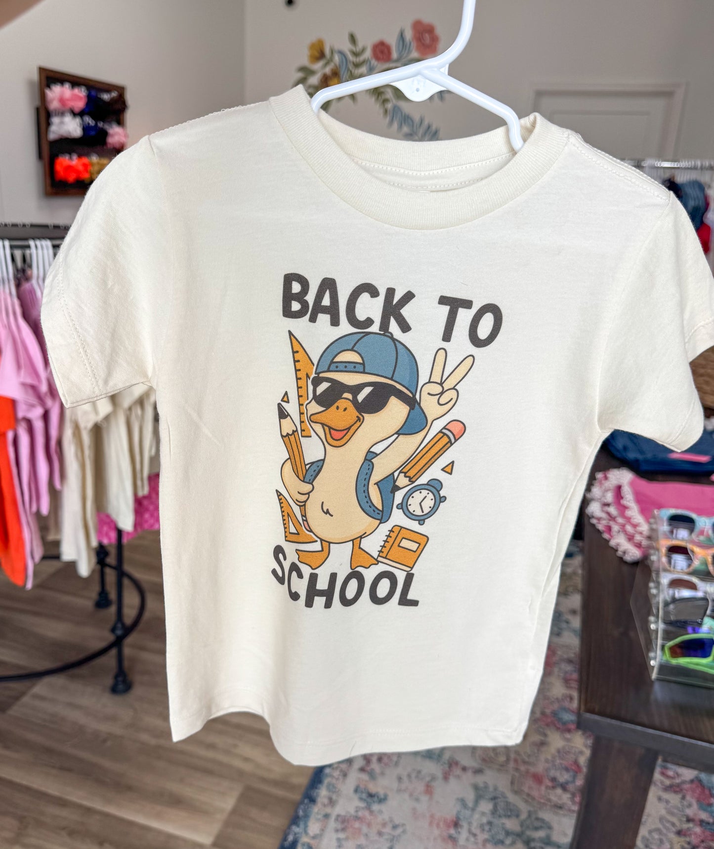 Back to School Duck Tee
