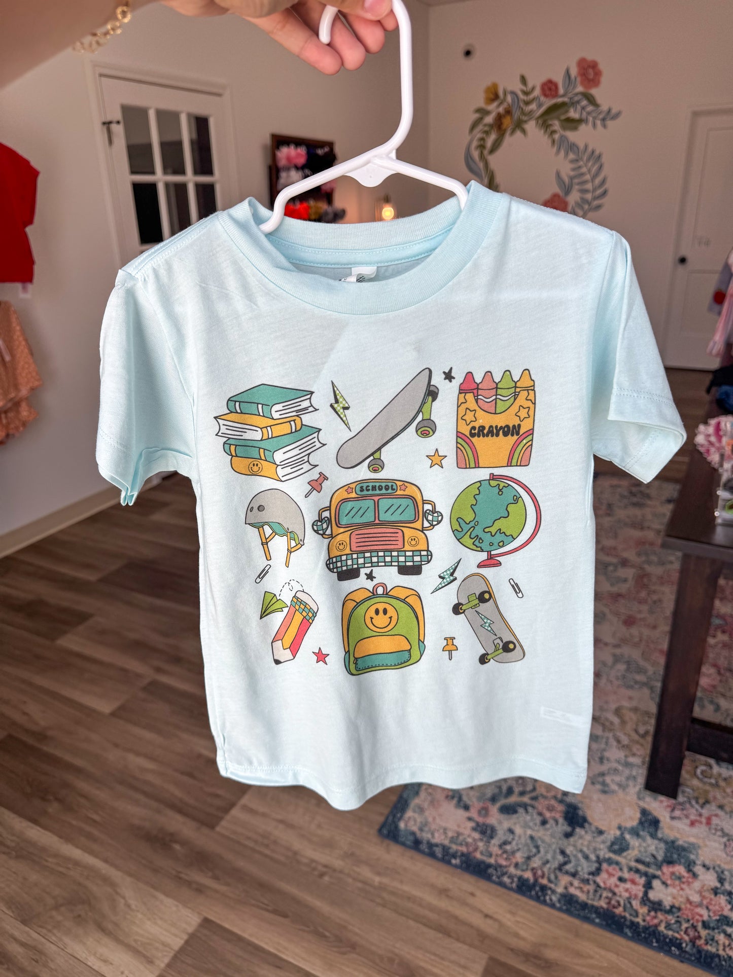 School Icons Boy Tee