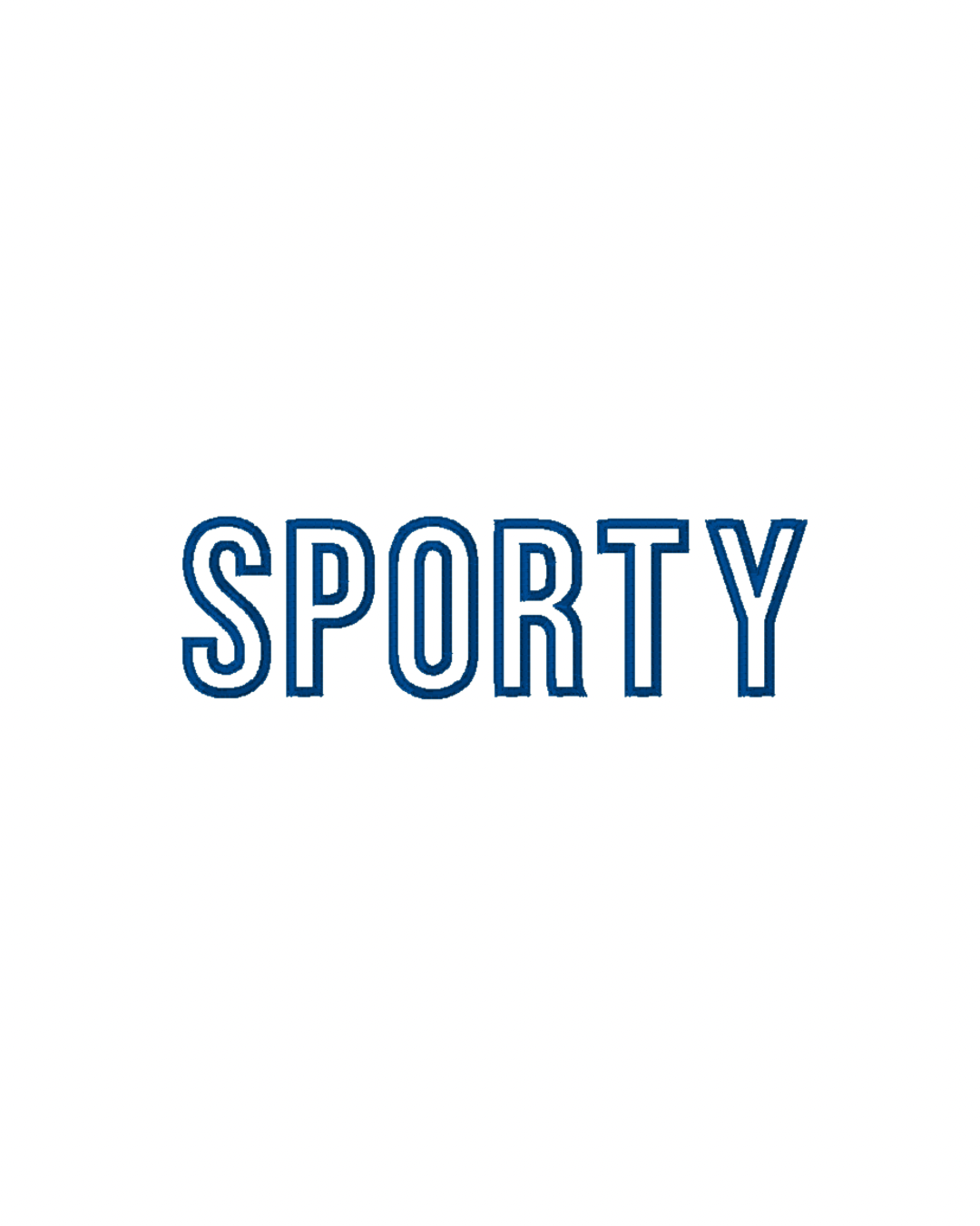 Sporty Name Font
