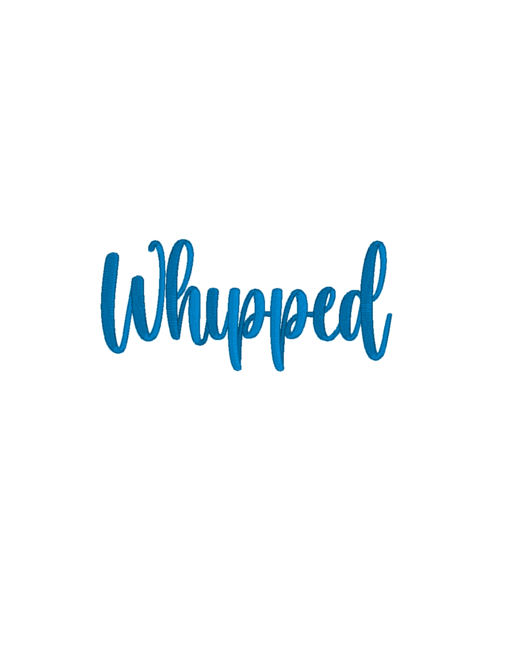 Whipped Name Font