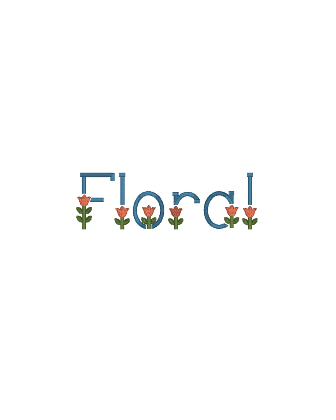 Floral Name Font