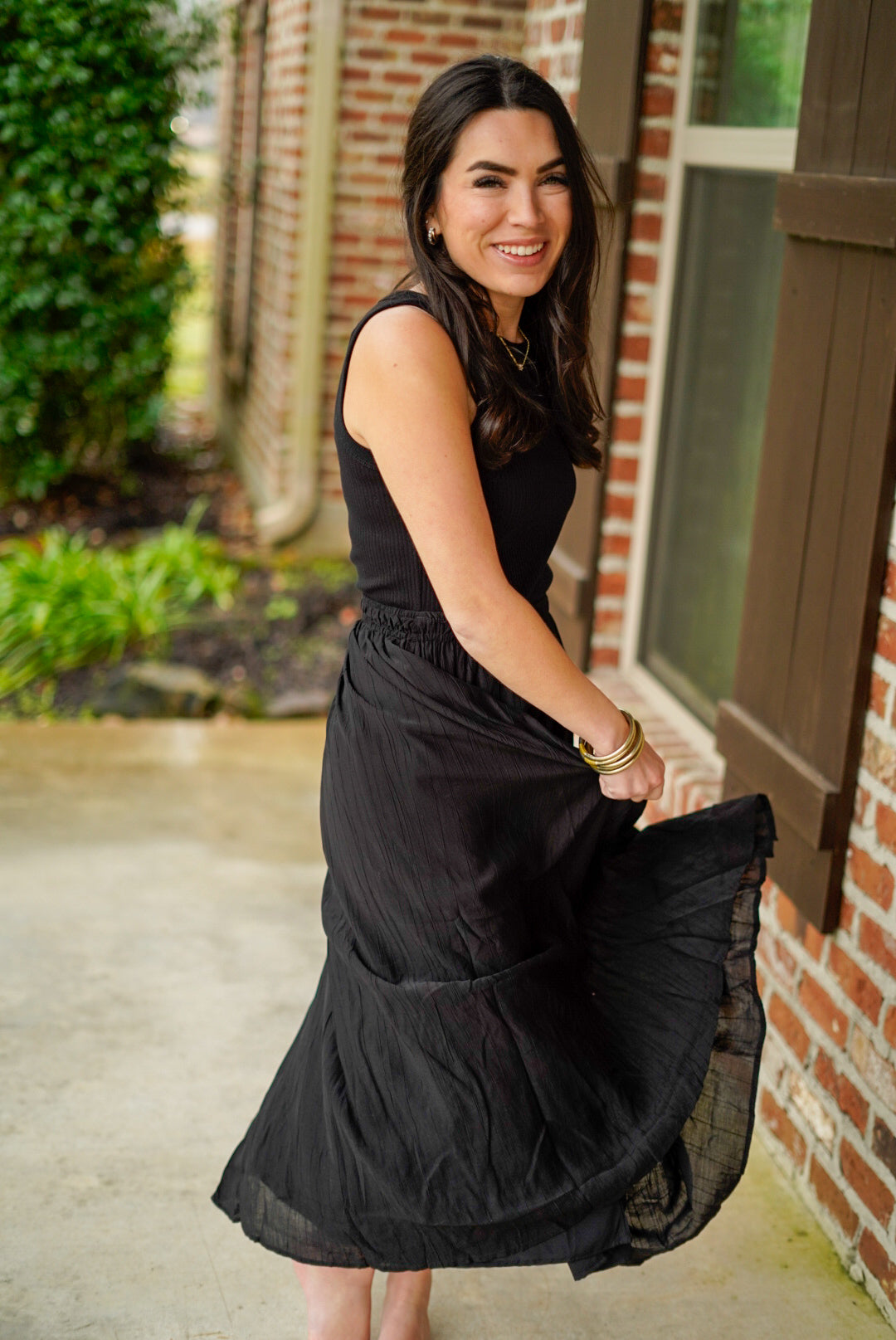 Madison Mixed Media Dress
