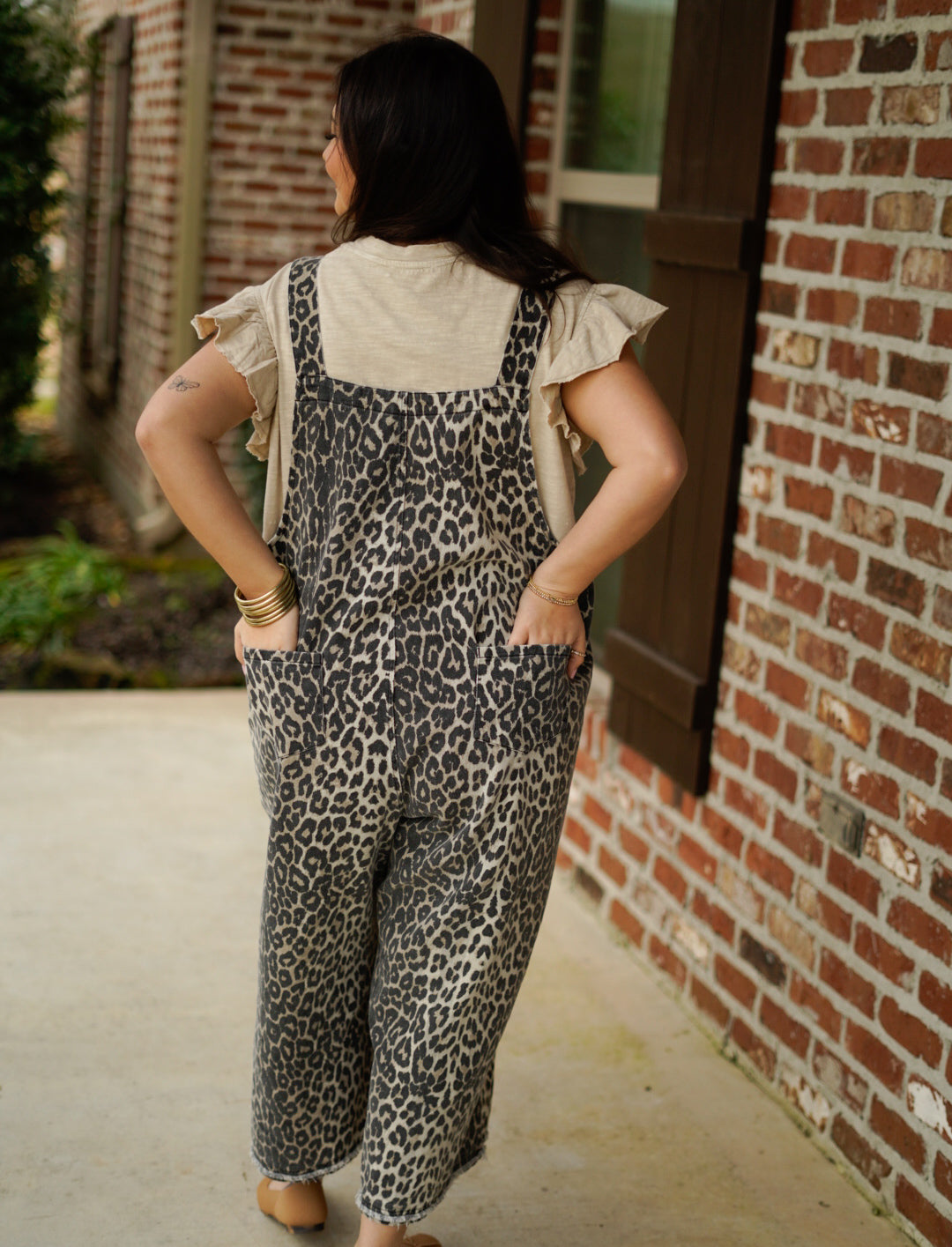 Wild One Leopard Overalls