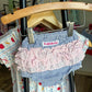 Seersucker Ruffle Set