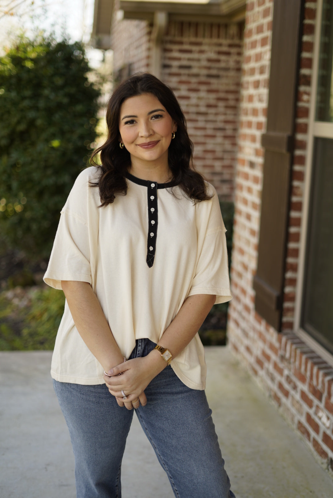 Sweet Like Honey Henley Top