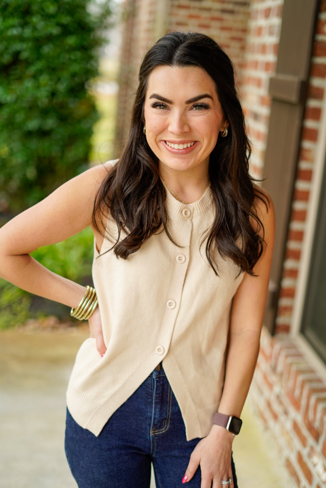 Neutral Ground Sweater Top