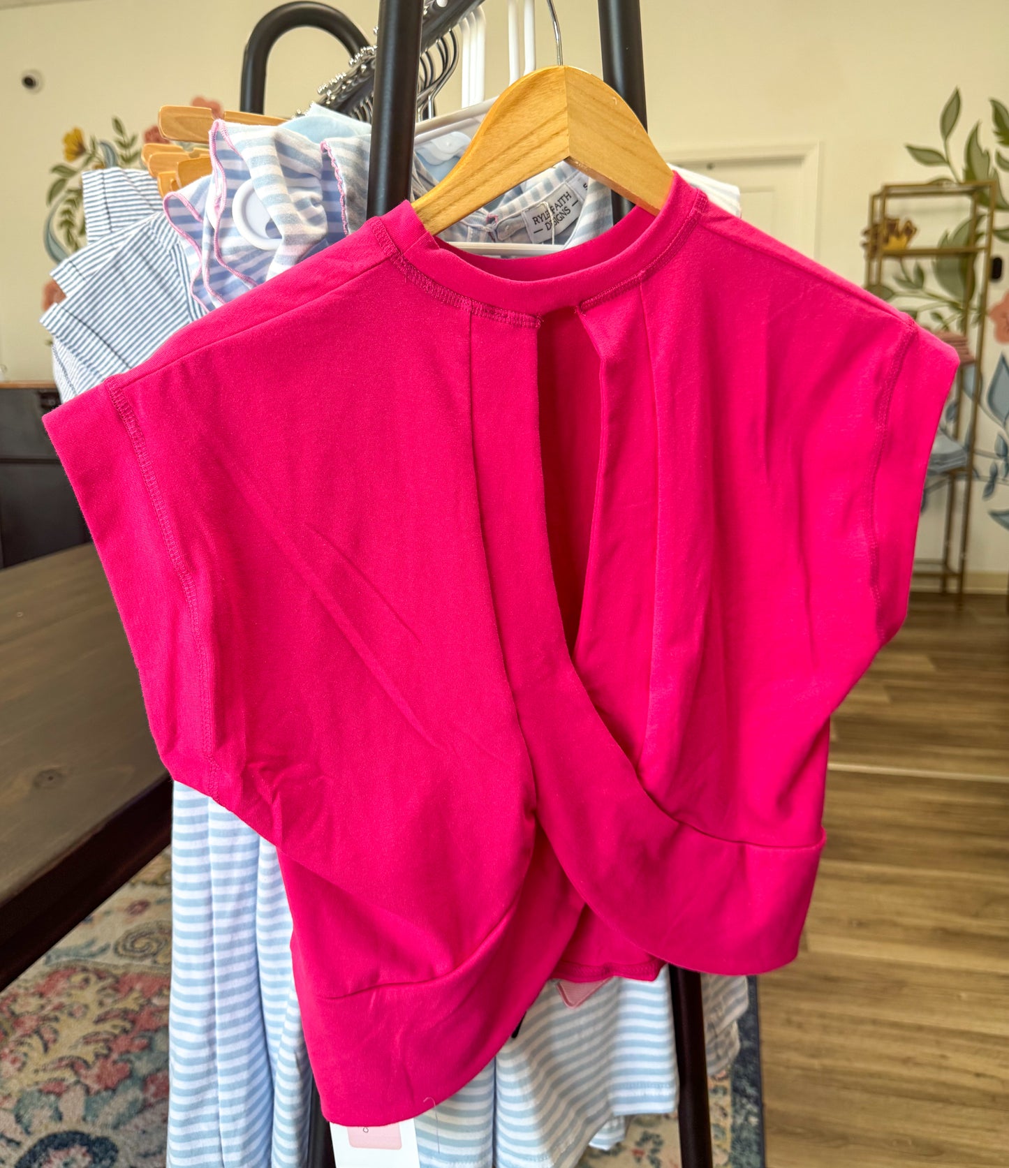 Criss Cross Back Top