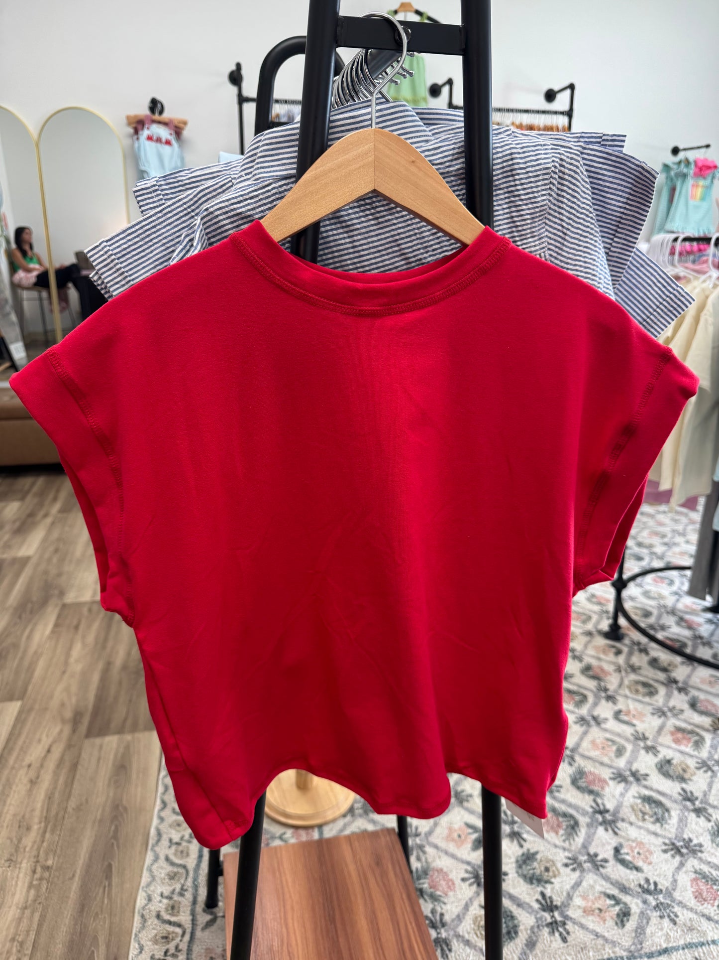 Criss Cross Back Top