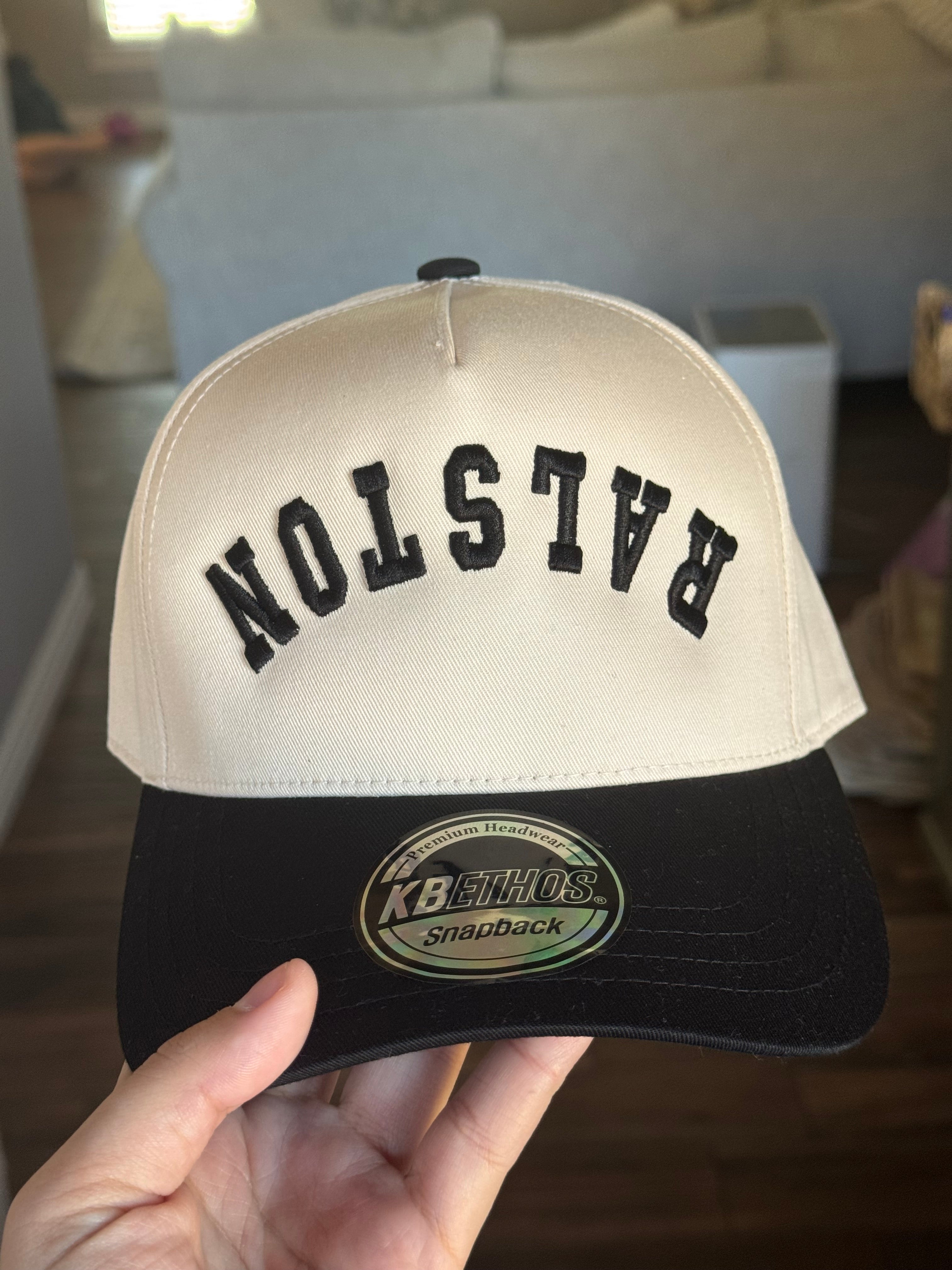 Puff Upside Down Last Name Hat