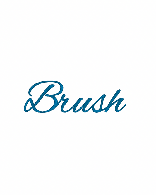 Brush Name Font