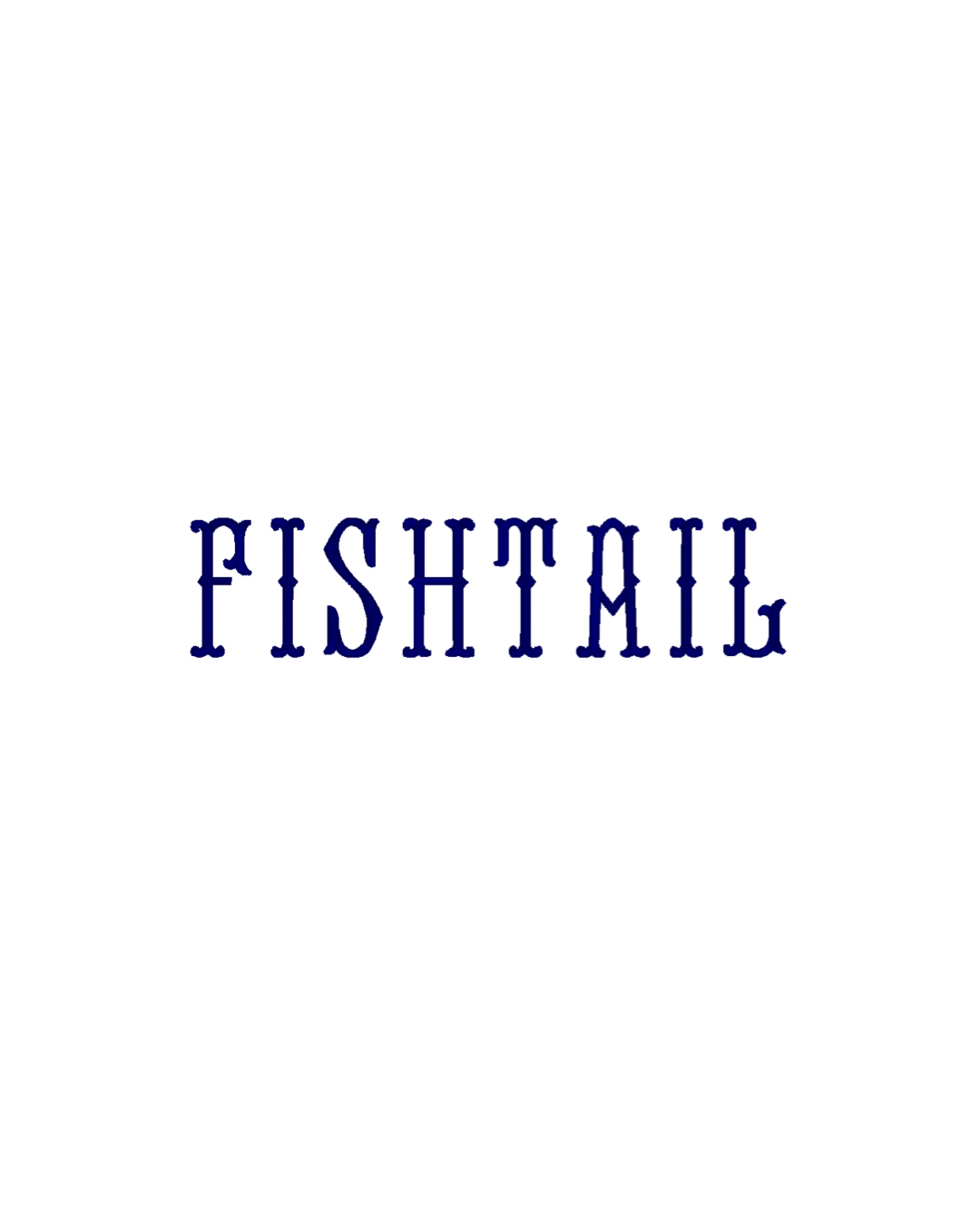 Fishtail Name Font