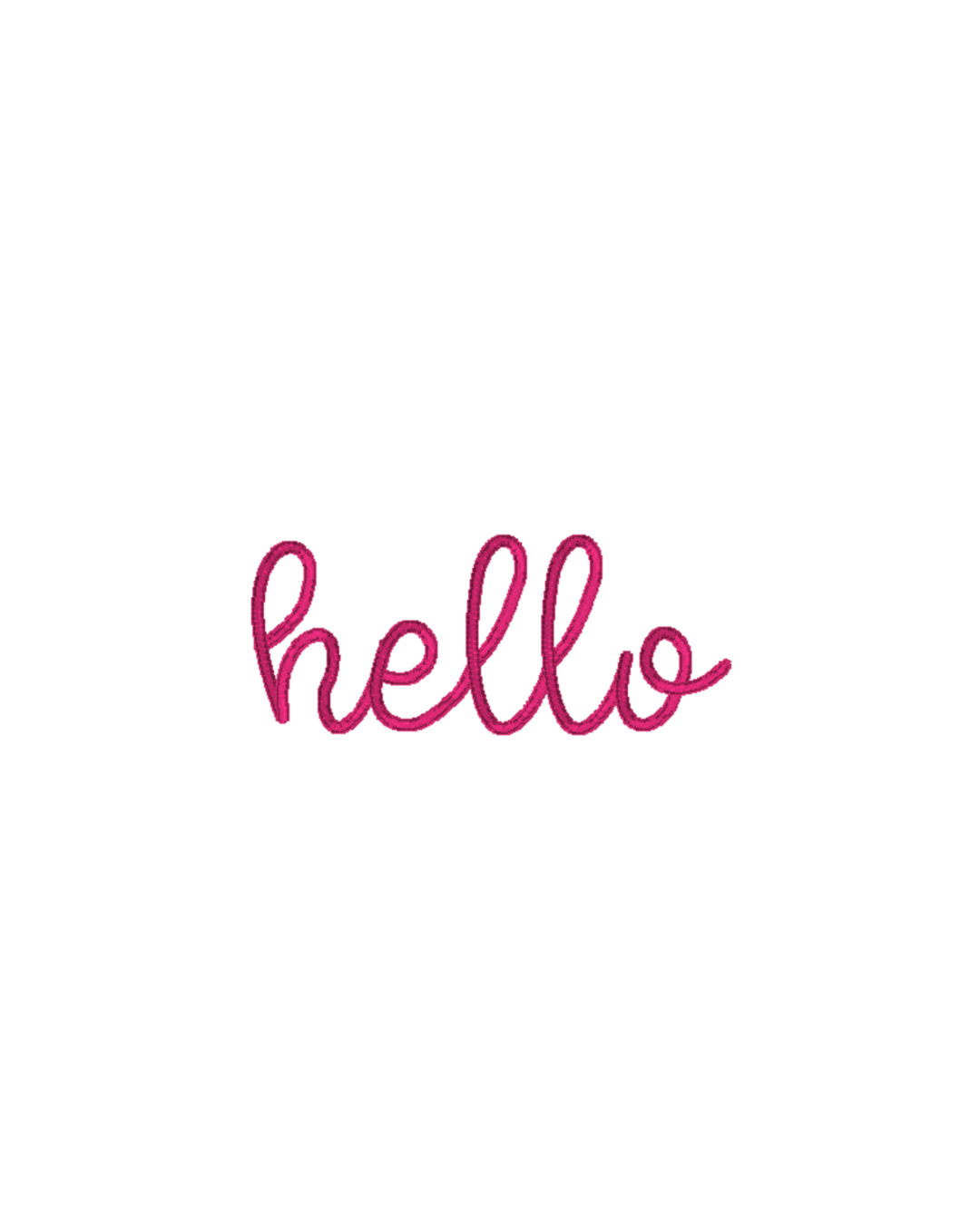 Hello Name Font