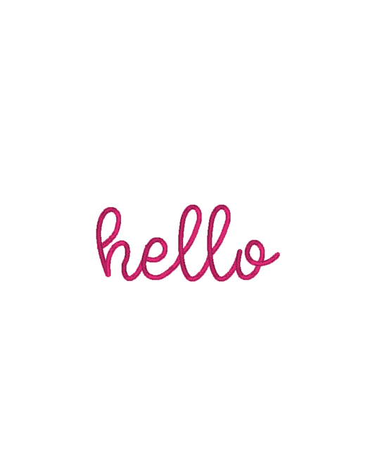 Hello Name Font